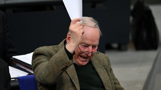 Der AfD-Fraktionsvorsitzende Alexander Gauland im Dezember im Bundestag. Der AfD-Fraktionsvorsitzende Alexander Gauland im Dezember im Bundestag.