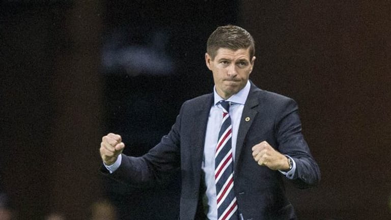 Liverpool-Legende Steven Gerrard ist Trainer Glasgow Rangers.