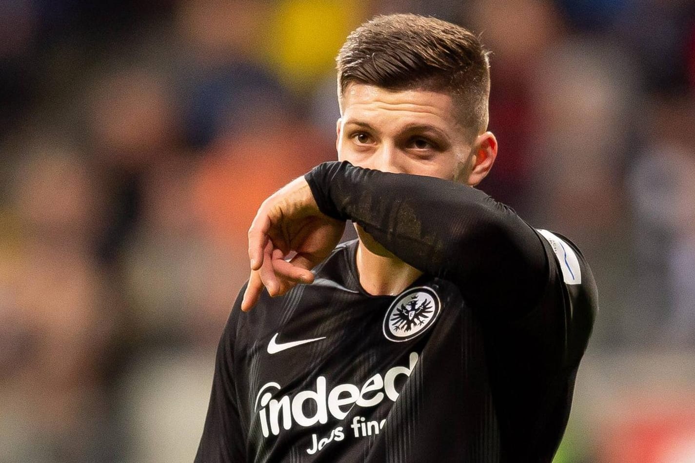 Luka Jovic: Frankfurts Knipser blieb laut des Berichts bei dem Unfall unverletzt.
