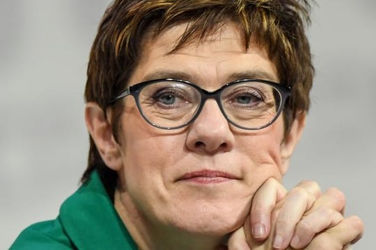 Annegret Kramp-Karrenbauer am 8.