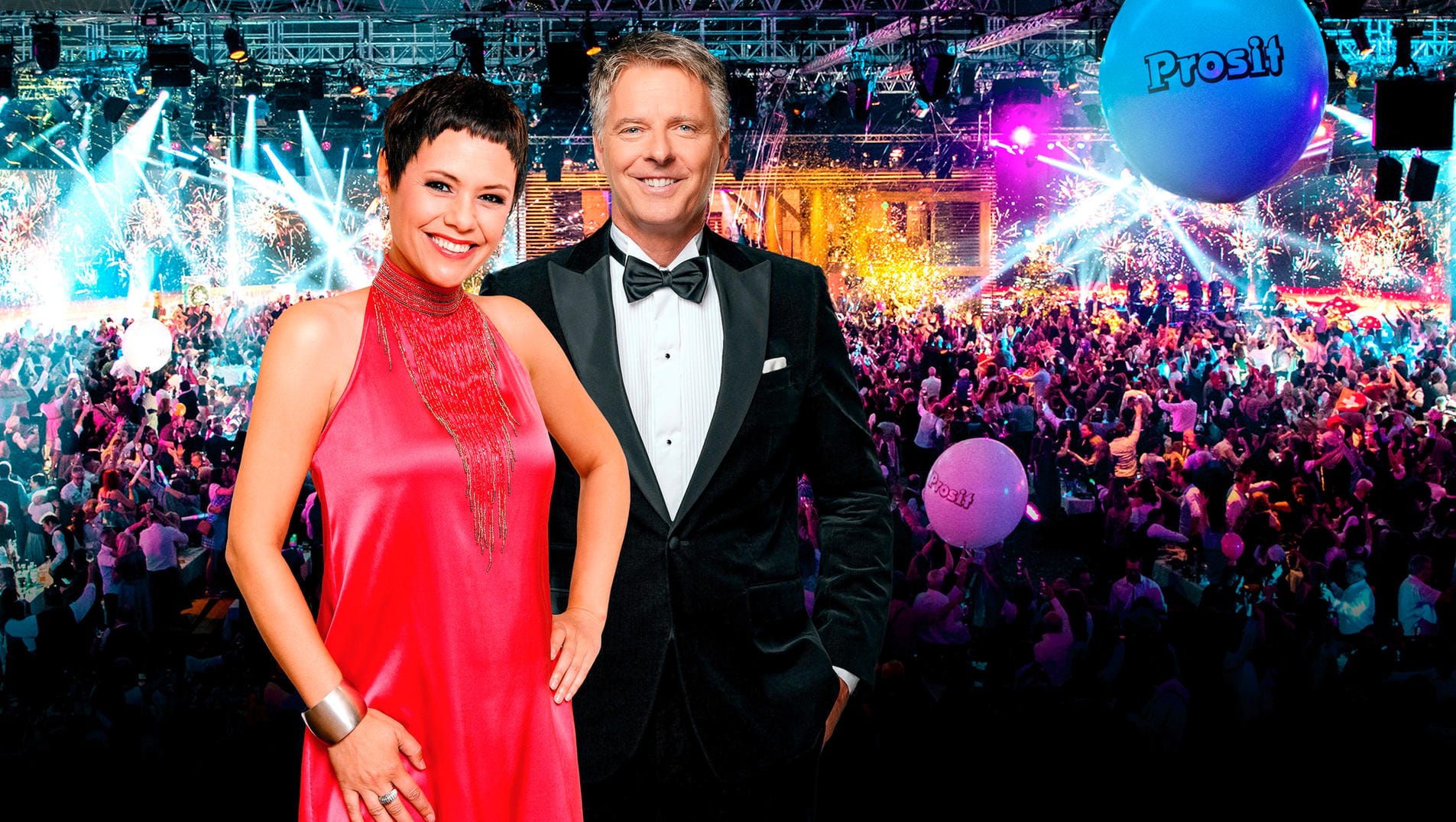 "Die Silvestershow": Durch den Abend führt Routinier Jörg Pilawa zusammen mit der Schweizer Sängerin Francine Jordi.