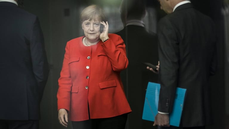 Kanzlerin Angela Merkel: Aufruf an Erdogan zur Zurückhaltung in Syrien.
