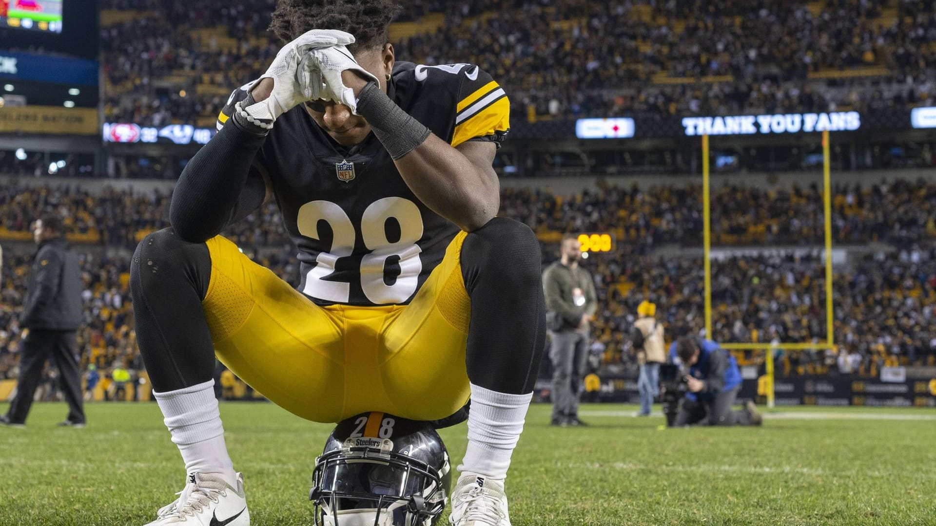Für Mike Hilton und die Pittsburgh Steelers ist die Saison vorbei.