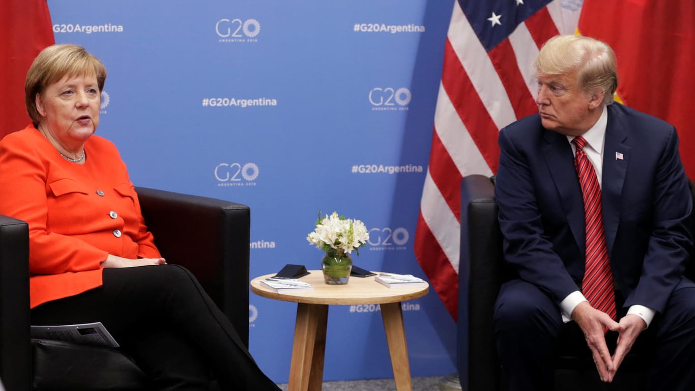 Angela Merkel und Donald Trump beim G20-Gipfel in Buenos Aires: 2019 werden sich die weltpolitischen Trends von 2018 verschärft fortsetzen, meint unser Kolumnist.