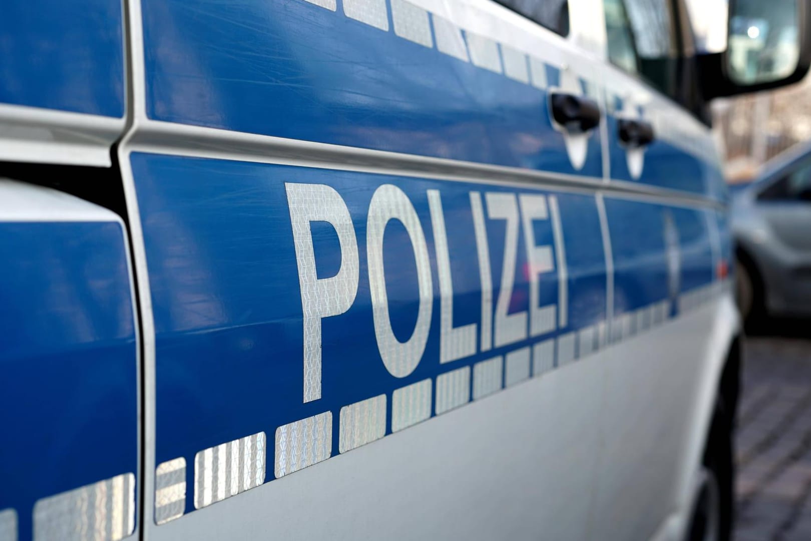 Ein Polizeiauto: Die alarmierten Beamten konnten den Schützen überwältigen. (Symbolbild)