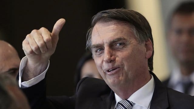 Jair Bolsonaro Anfang Dezember bei einem Auftritt in Brasilia.