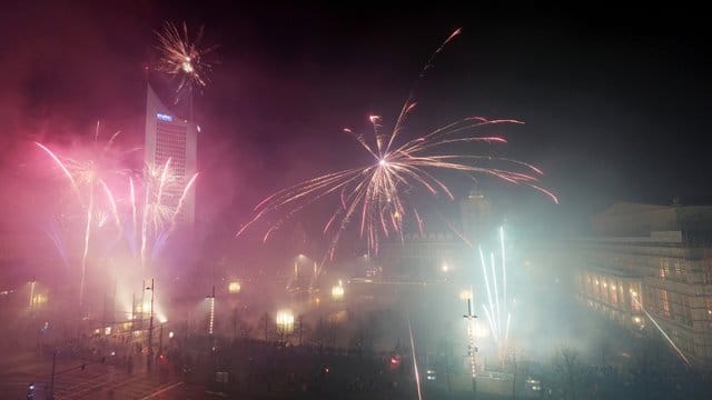 Silvester in Leipzig