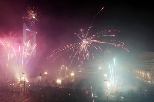 Silvester in Leipzig