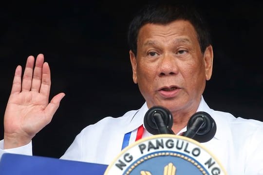 Rodrigo Duterte, Präsident der Philippinen, schockiert nicht zum ersten Mal.