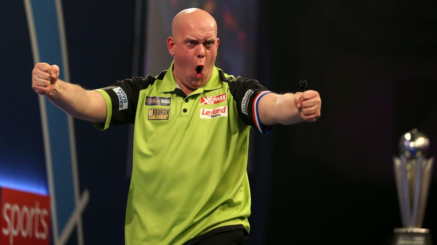 Weltmeister: An Michael van Gerwen gab es dieses Jahr kein Vorbeikommen.