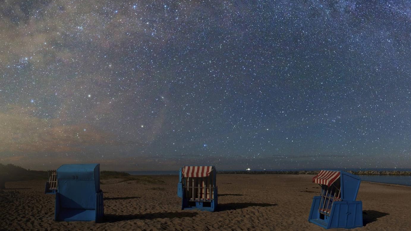 Sternenhimmel an der Ostsee: 2019 gibt es am Nachthimmel einiges zu entdecken.