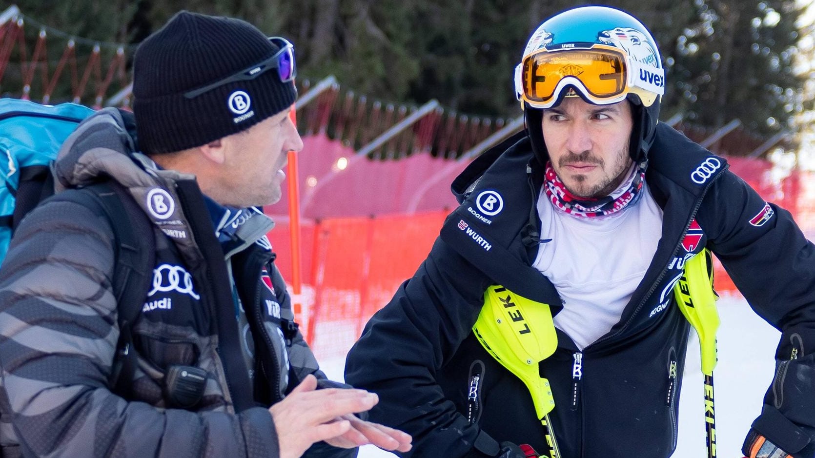 Kritischer Blick: Felix Neureuther kämpft sich nach einer Verletzung mühsam in die Weltspitze zurück.