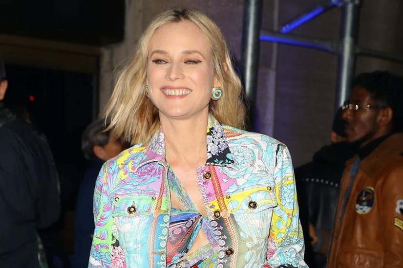 Diane Kruger: Die Schauspielerin zeigt stolz ihr Liebesglück.