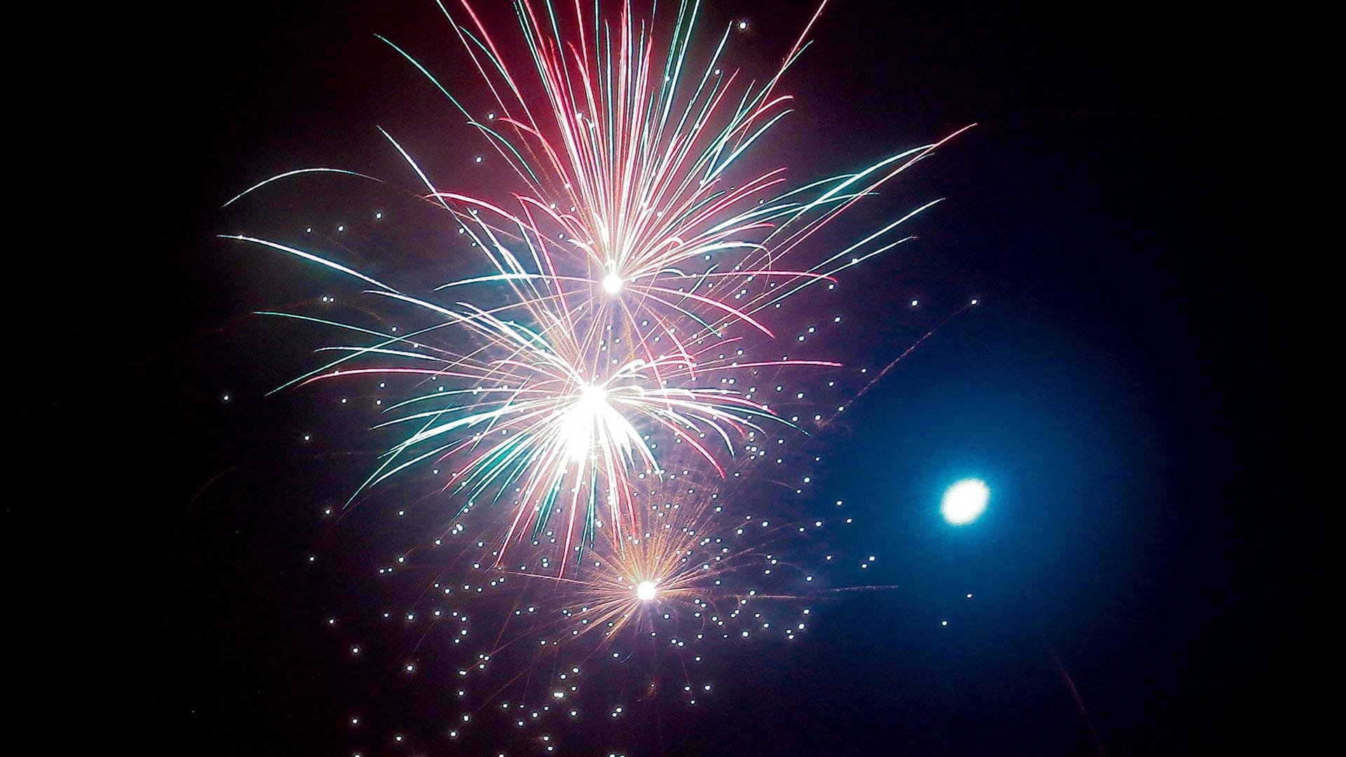 Feuerwerk: In einer deutschen Stadt war die Feinstaubbelastung zu Silvester deutlich höher als in anderen Gebieten.