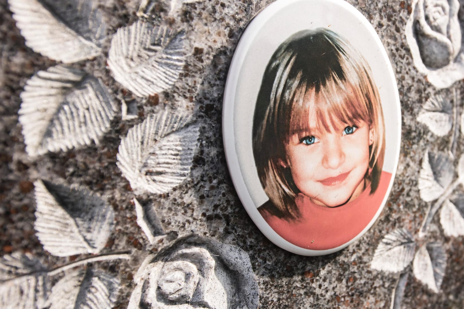 Grabstein für Peggy Knobloch: Das 9-jährige Mädchen verschwand 2001. Im Juli 2016 fanden Ermittler ihre sterblichen Überreste.