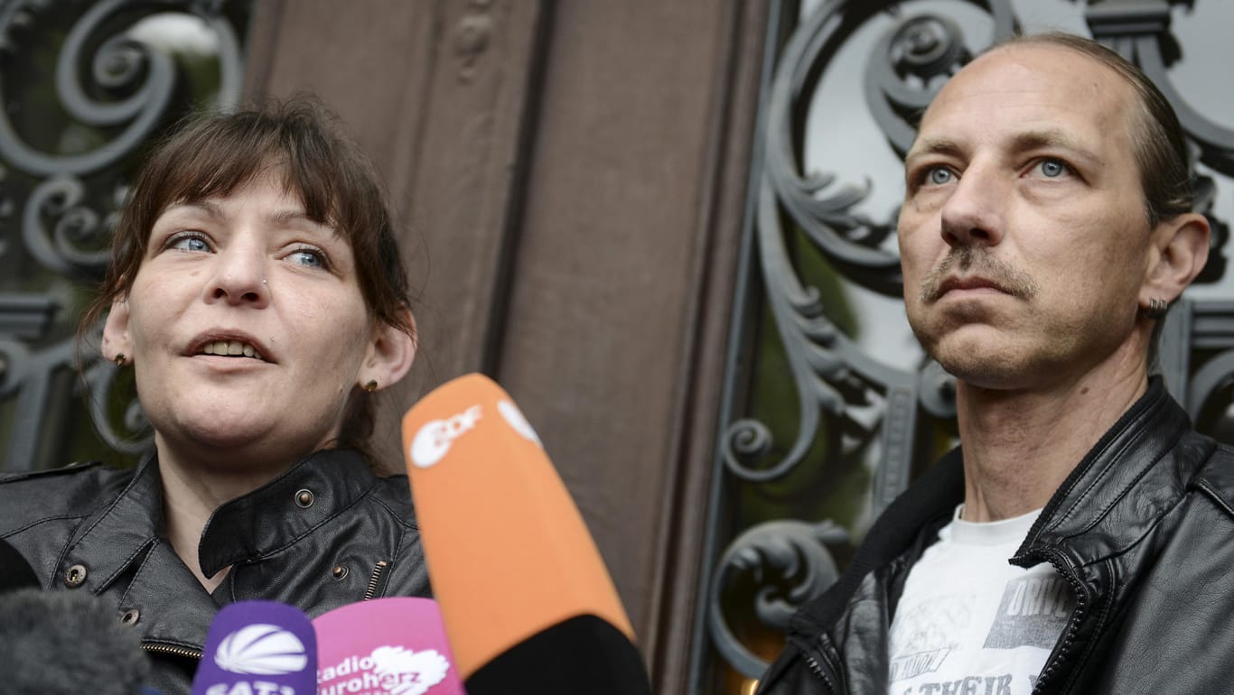 Eltern von Peggy, Susanne Knobloch und Mario Schwenk: Traten als Nebenkläger im Prozess gegen Ulvi Kulac auf.