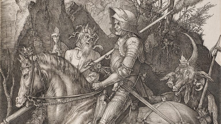 Ritter, Tod und Teufel: Eine neue Studie lässt neue Schlüsse über das Leben im Mittelalter zu.