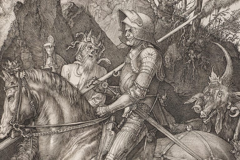 Ritter, Tod und Teufel: Eine neue Studie lässt neue Schlüsse über das Leben im Mittelalter zu.