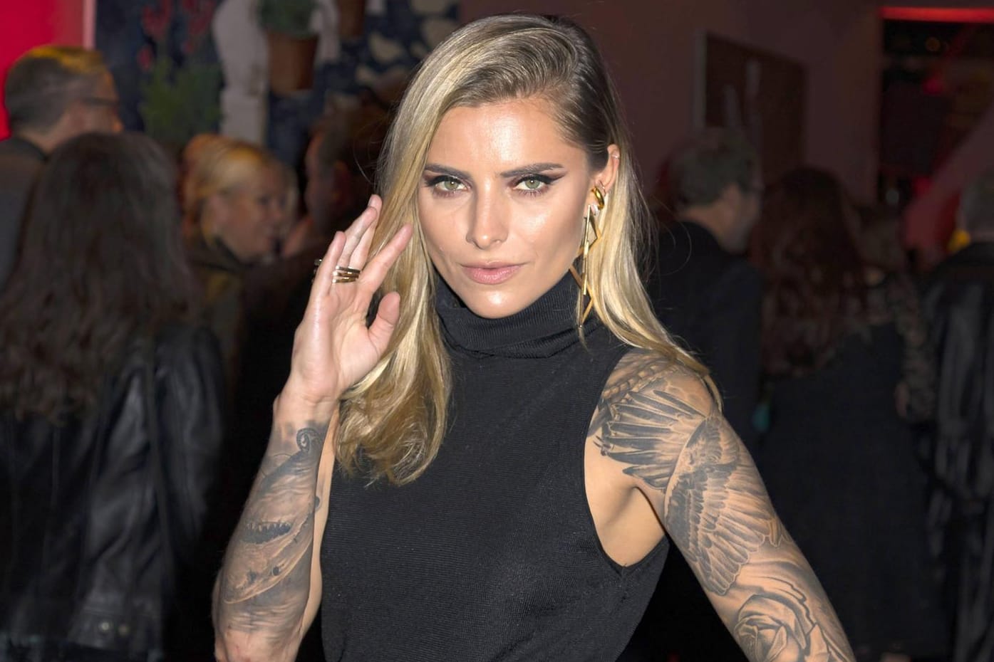 Sophia Thomalla wirbt für die Handball-WM 2019 in Deutschland.