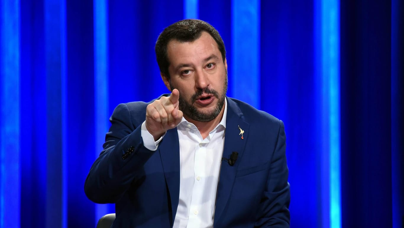 Italiens Innenminister Matteo Salvini: Seine scharfen Einwanderungsgesetze stoßen auf Widerstand.