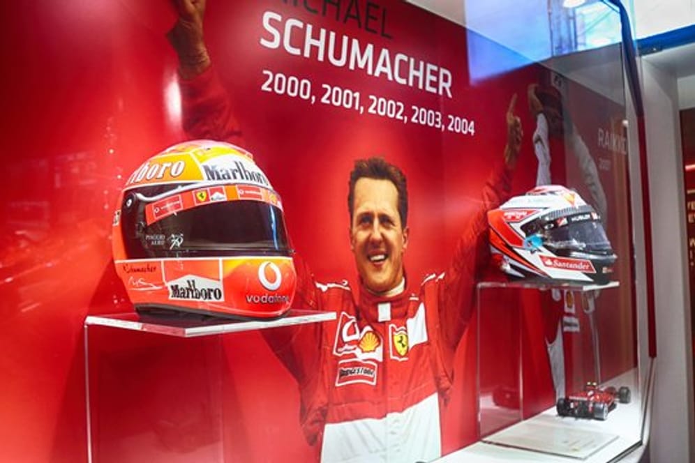 Das Ferrari-Museum in Maranello zeigt eine Rückschau auf die Erfolge von Scuderia-Star Michael Schumacher.