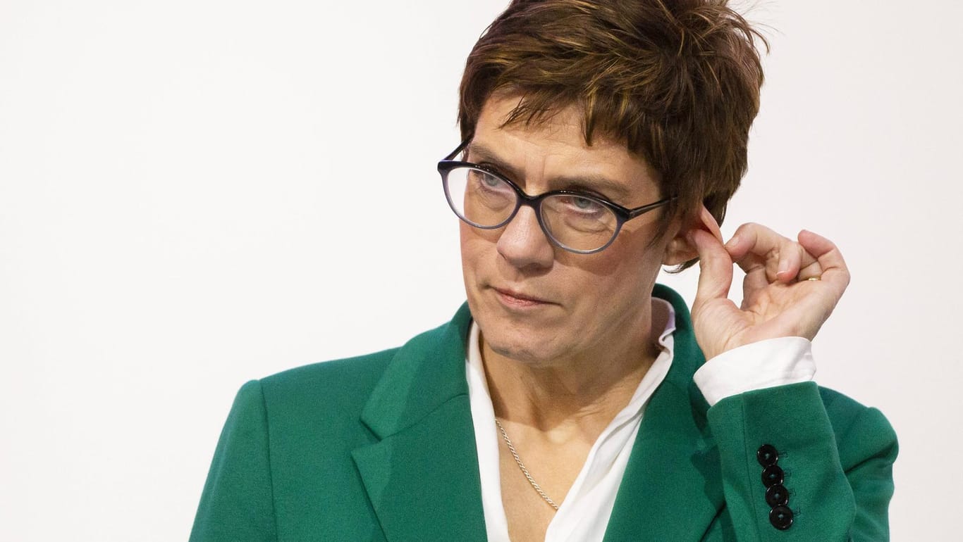 Die CDU-Vorsitzende Annegret Kramp-Karrenbauer: In der K-Frage pocht die CSU auf ihr Mitspracherecht.