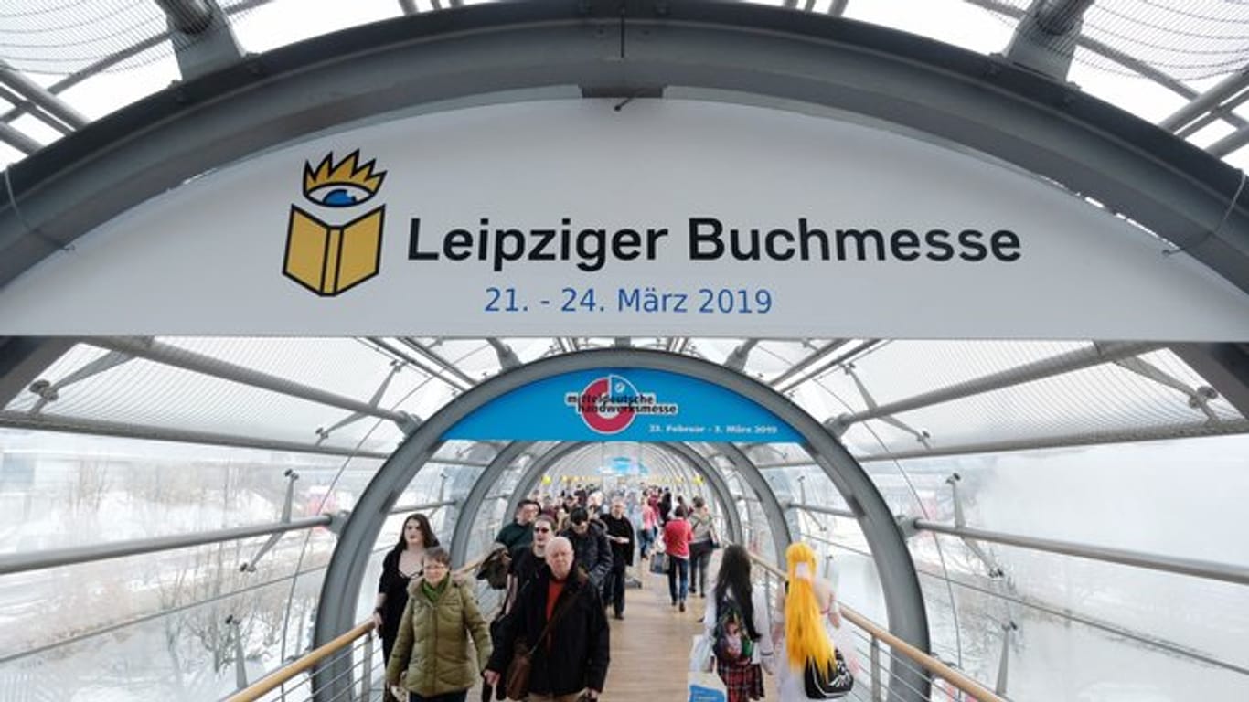 Die Leipziger Buchmesse findet in diesem Jahr vom 21.