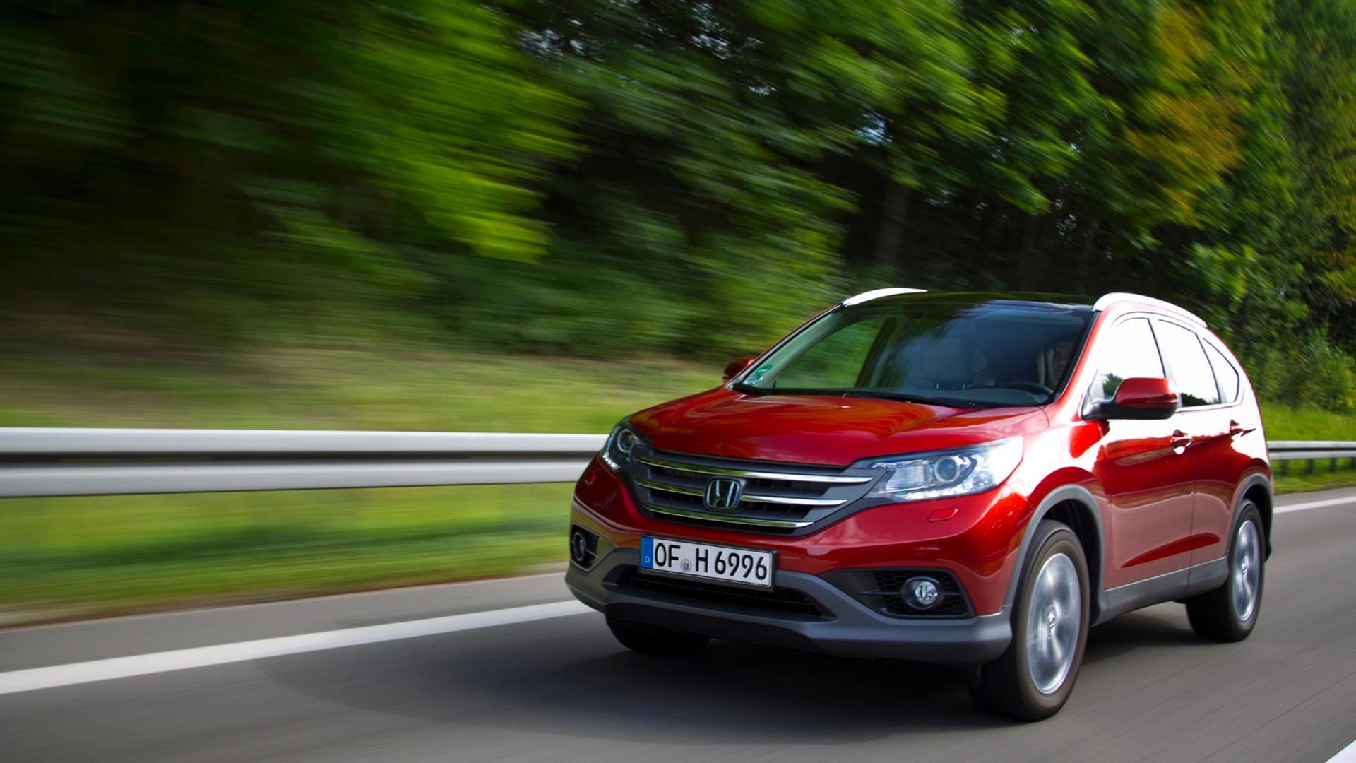 Honda CR-V: Er eignet sich auch für lange Strecken.