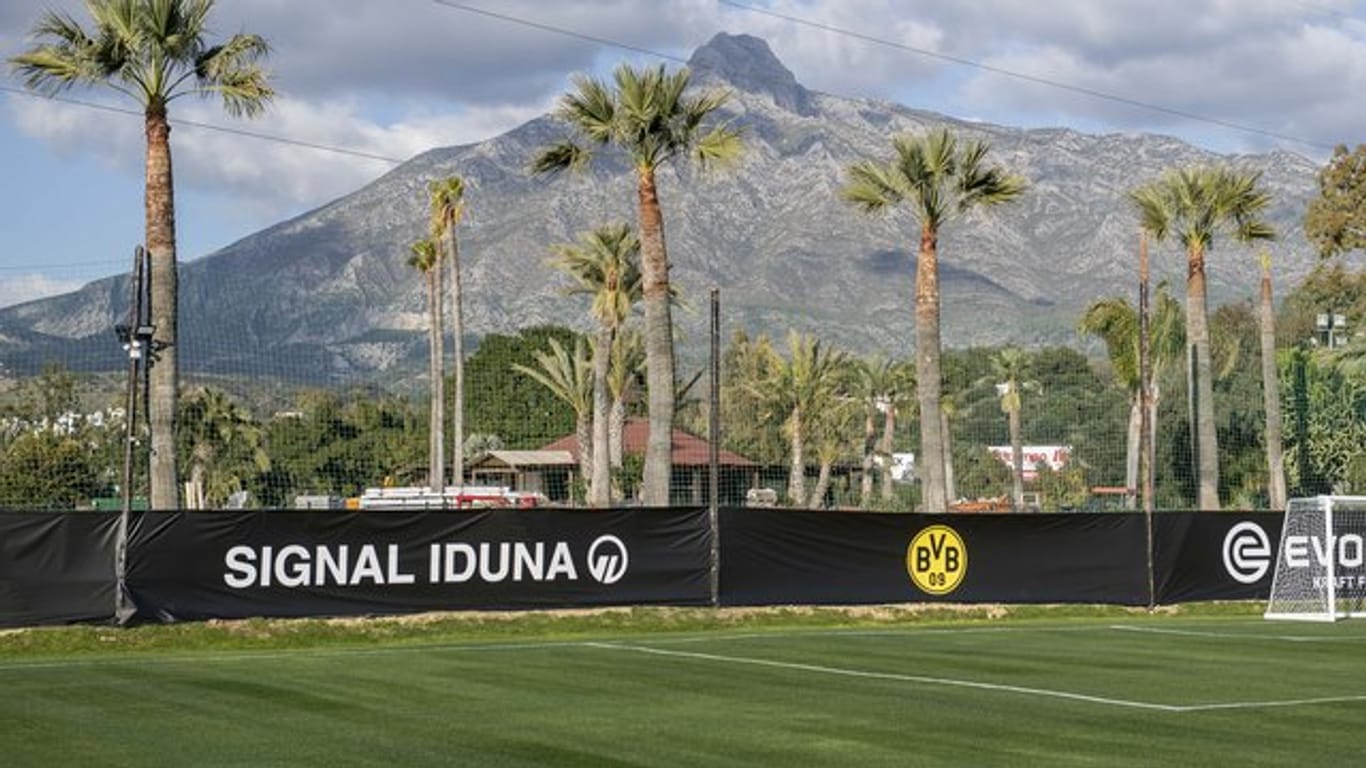 Die Dortmunder haben ihr Trainingslager in Marbella bezogen.