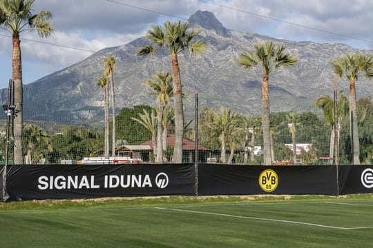 Die Dortmunder haben ihr Trainingslager in Marbella bezogen.