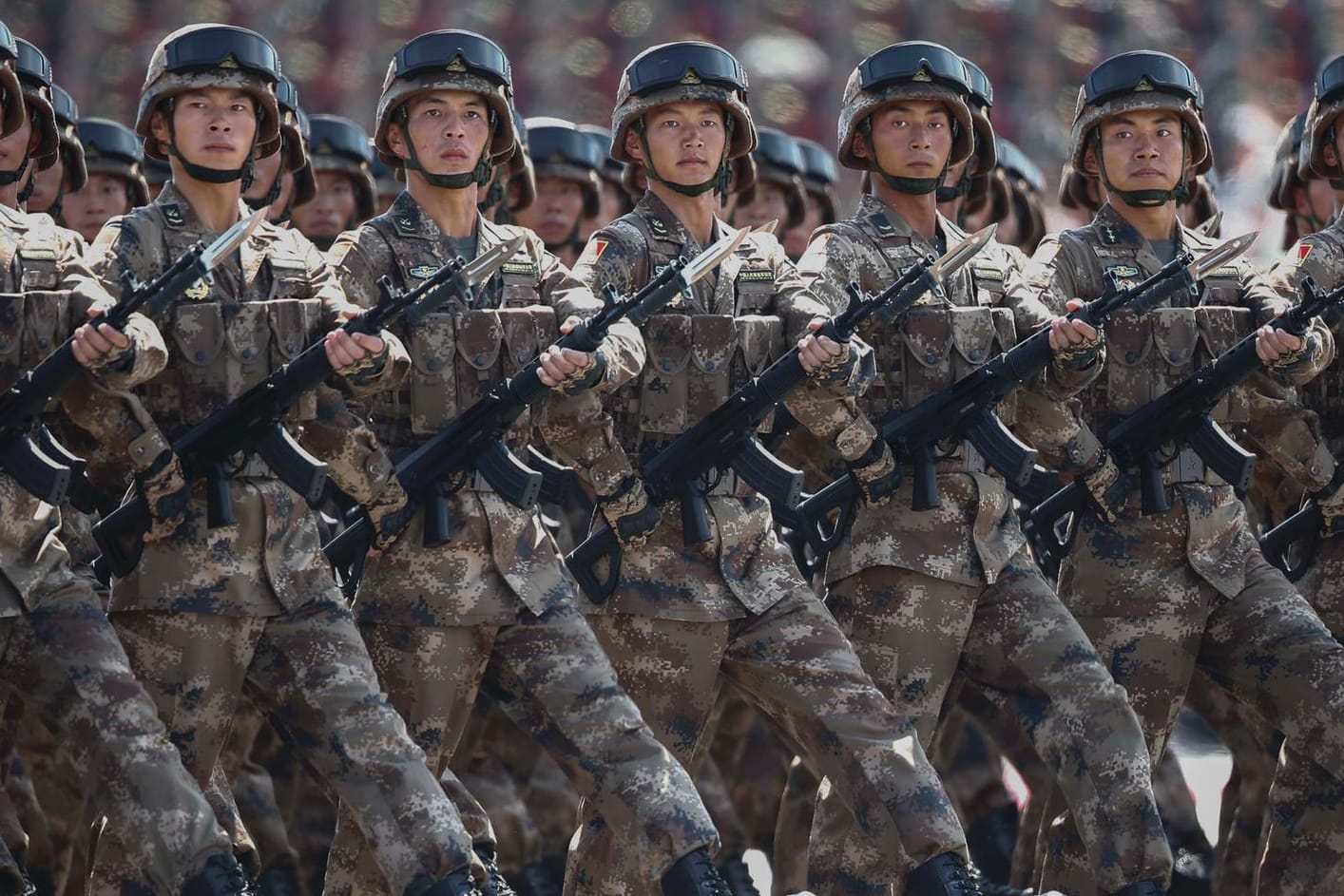 Militärparade 2015 in Peking: Die Armee soll sich kampfbereit halten, fordert Chinas Präsident.