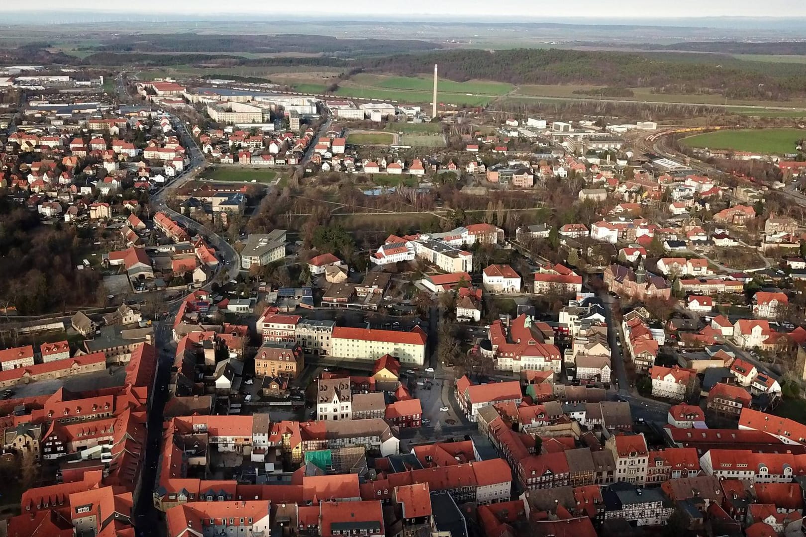 Die Stadt Blankenburg im Landkreis Harz: Hier starb in Mann nach einer Auseinandersetzung.