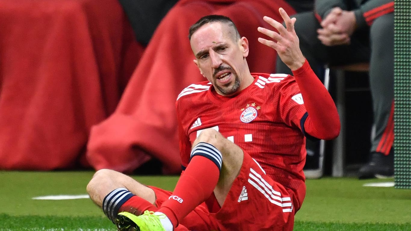 Sorgt für große Empörung: Franck Ribéry.