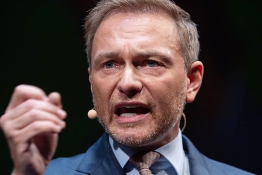FDP-Chef Christian Lindner während des Dreikönigstreffens der FDP in der Stuttgarter Oper.