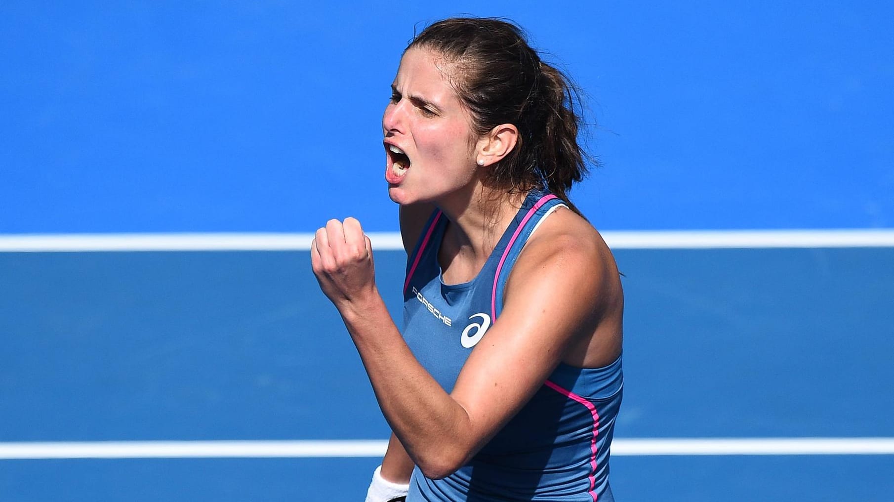 Titel verteidigt: Julia Görges hat beim WTA-Turnier in Auckland ihren Vorjahreserfolg wiederholt.