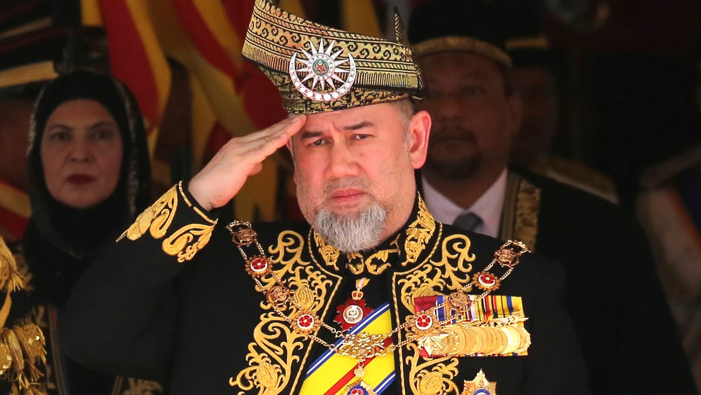 Sultan Muhammad V.: Malaysias König hat abgedankt.