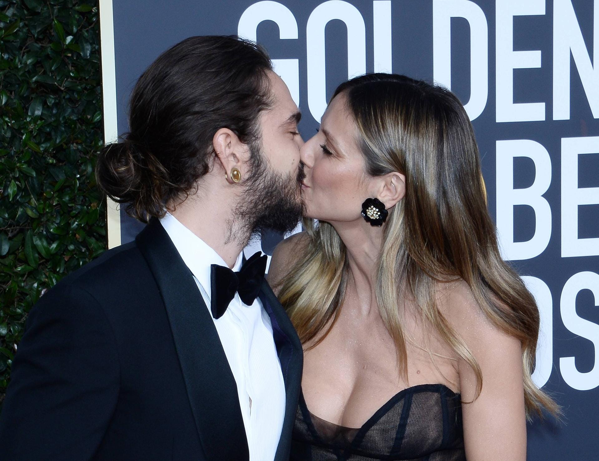 Total verliebt: Heidi Klum und Tom Kaulitz bei den Golden Globes 2019.