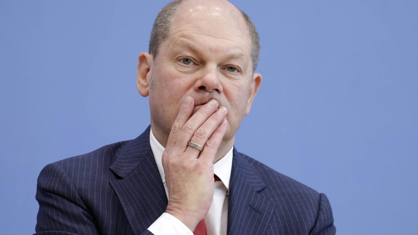 Olaf Scholz, Finanzenminister: In einem Zeitungsinterview hatte der SPD-Politiker seine Ambitionen auf die Kanzlerschaft verkündet.
