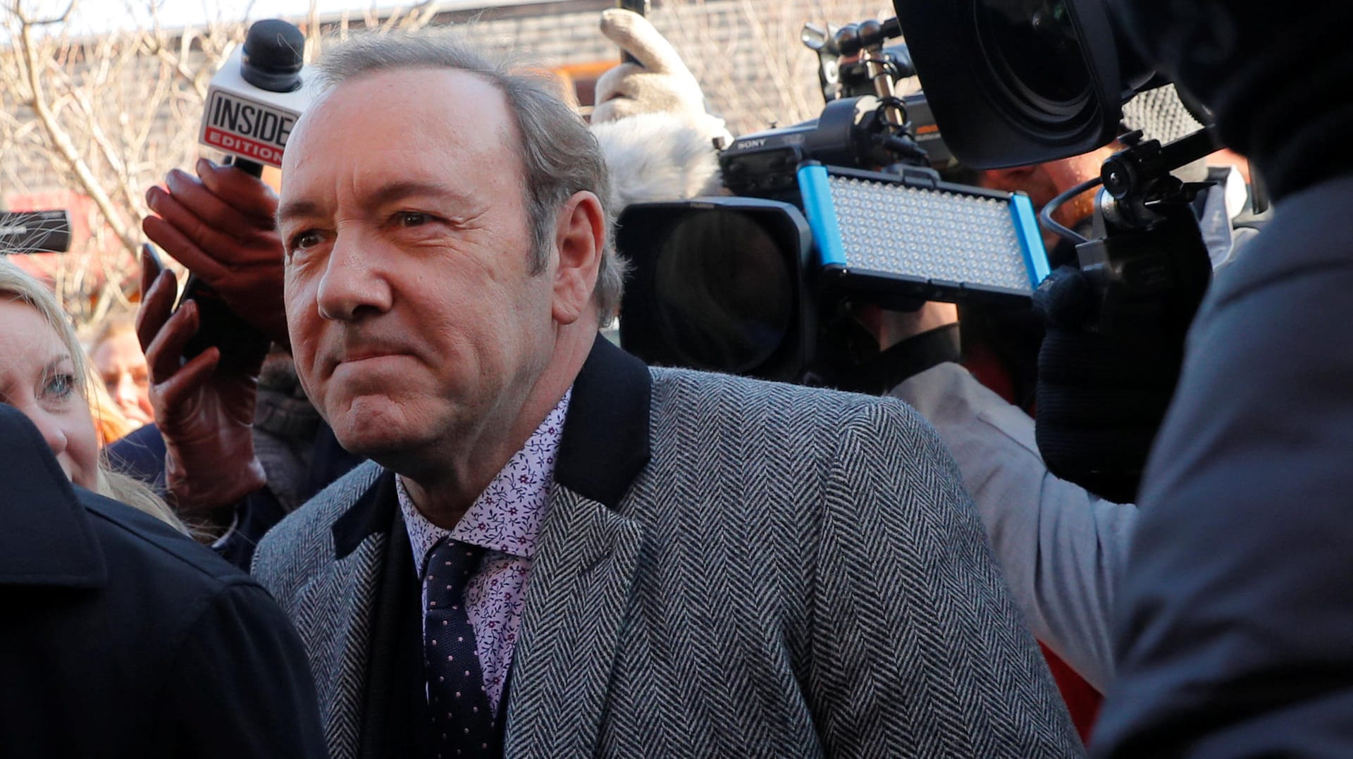 Kevin Spacey: Der Hollywoodstar musste persönlich vor Gericht erscheinen.