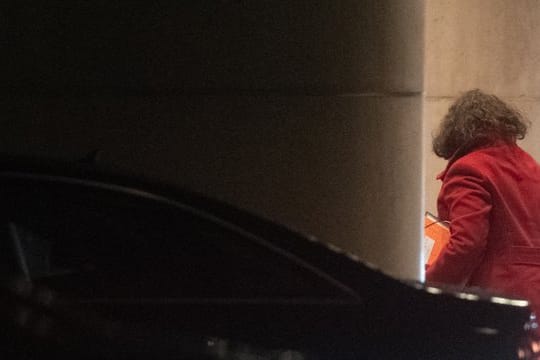 Die SPD-Fraktionsvorsitzende Andrea Nahles kommt ins Kanzleramt.