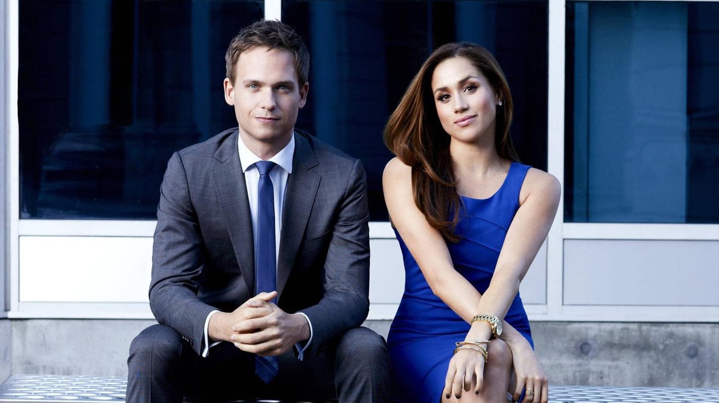 Patrick J. Adams und Meghan Markle: In "Suits" spielten sie ein Liebespaar.