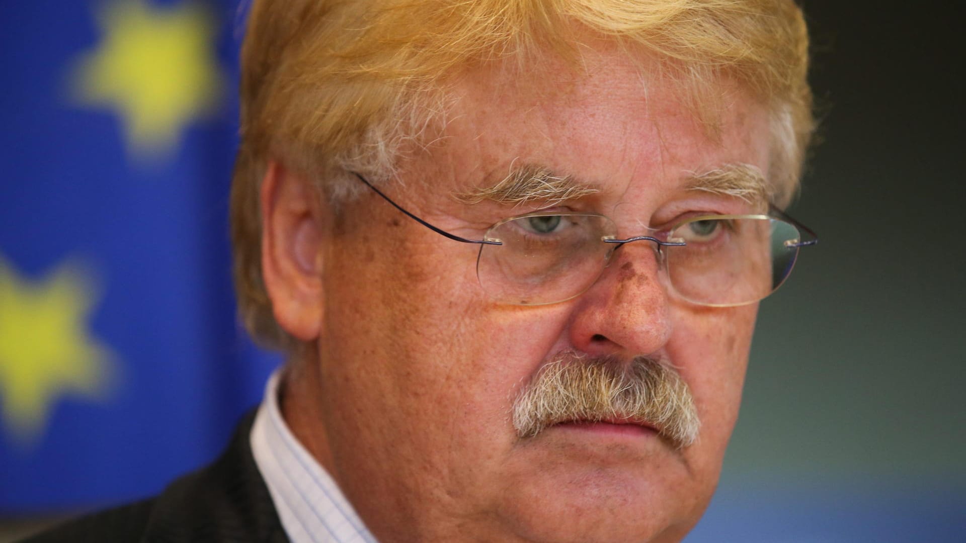 Elmar Brok: Der derzeite Brexit-Beauftragte der EVP-Fraktion sitzt seit 1980 im Europaparlament und ist somit dessen dienstältester Abgeordneter. (Archivbild)