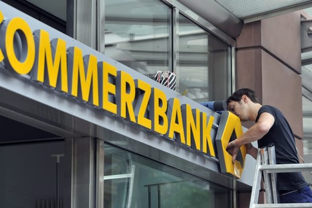Filiale der Commerzbank: Der Staat hat die Bank während der Finanzkrise vor einem Kollaps gerettet.