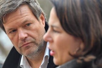 Hoffnungsträger: Die Grünen-Vorsitzenden Robert Habeck und Annalena Baerbock wollen auch bei den Landtagswahlen im Osten zulegen.