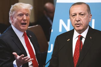 Donald Trump und Recep Tayyip Erdogan verfolgen in Syrien unterschiedliche Interessen.