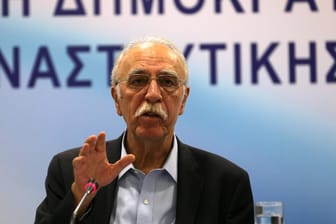 Der Verantwortliche: Migrationsminister Dimitrios Vitsas