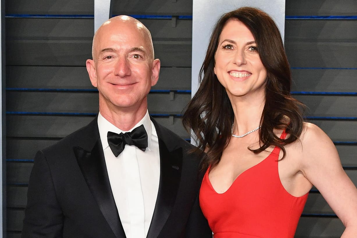 Jeff und MacKenzie Bezos: 25 Jahre waren sie verheiratet.