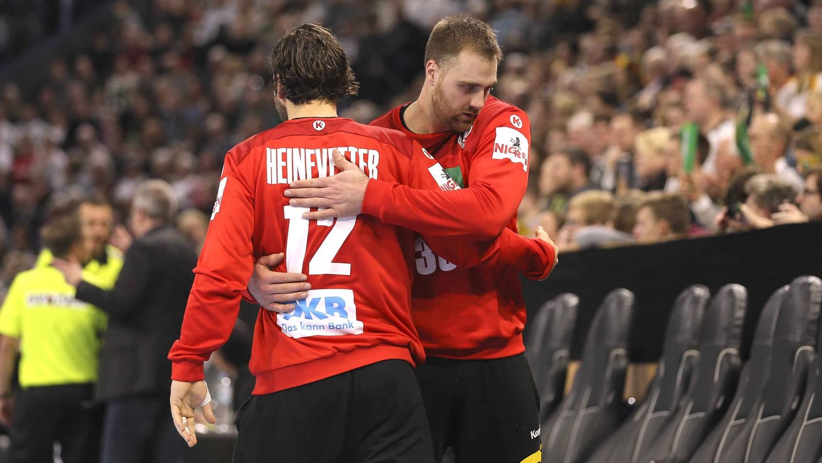 Eine Stärke des deutschen Teams: Das Torhüter-Duo um Silvio Heinevetter (l.) und Andreas Wolff.