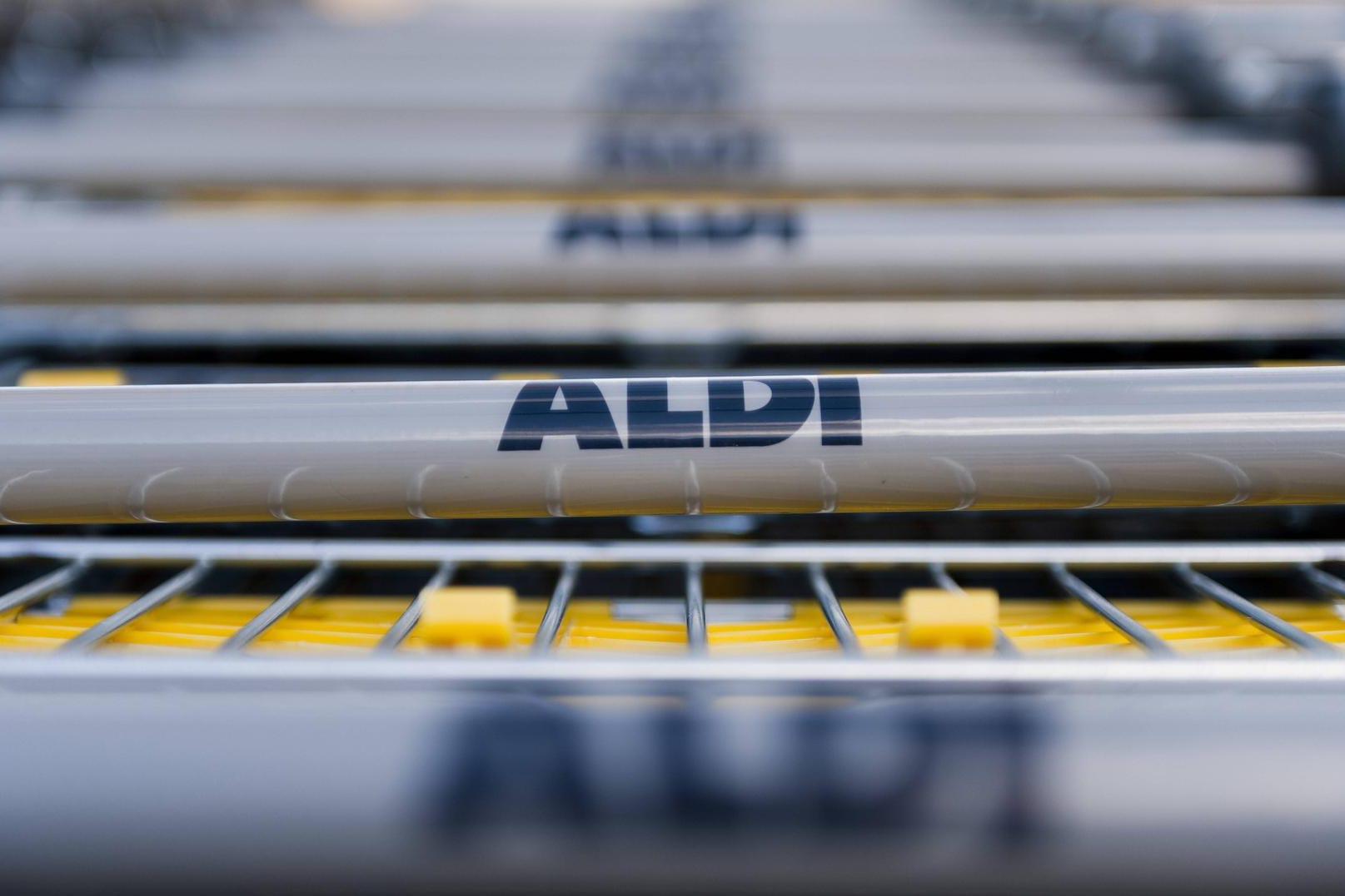 Aldi-Einkaufswagen