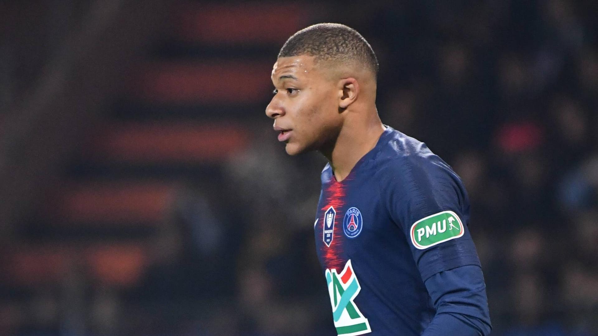 Kylian Mbappé von Paris St. Germain.